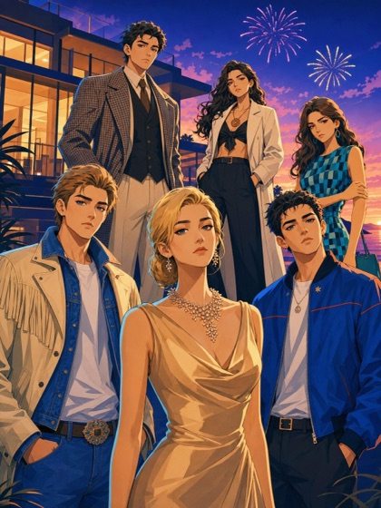 The Villain Season cast assembled in the demo project's cover artwork